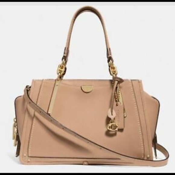 Coach 30947 Dreamer Beechwood Light Gold Leather - Picture 6 of 6